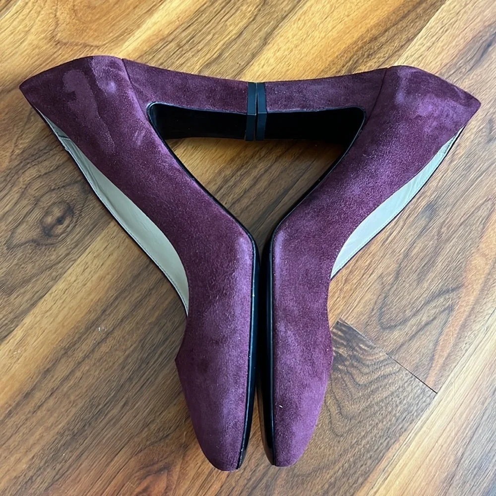 Bruno Magli Paris Suede Block Heel 39.5